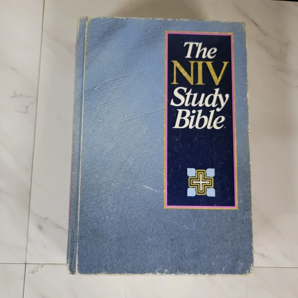 The NIV Study‎ Bible New International Version Zondervan (1985, Hardcover)